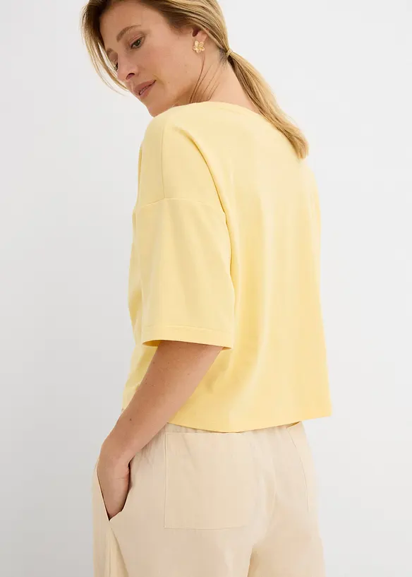 T-Shirt aus reiner Bio-Baumwolle, bonprix