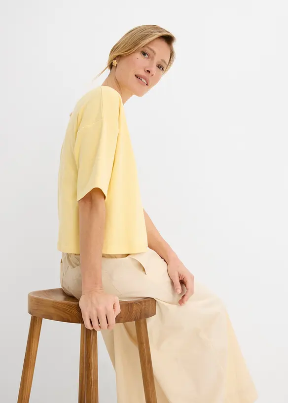 T-Shirt aus reiner Bio-Baumwolle, bonprix