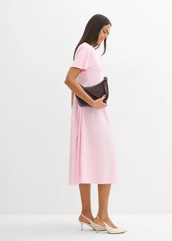 Midikleid aus reiner Baumwolle, bonprix