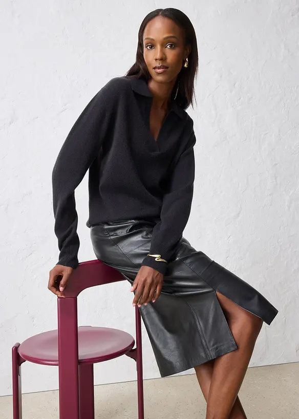 Cashmerepullover mit Good Cashmere Standard&reg;-Anteil, bonprix