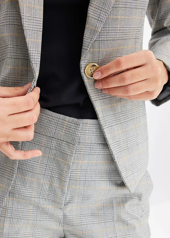 Blazer &agrave; carreaux &eacute;cossais, bonprix