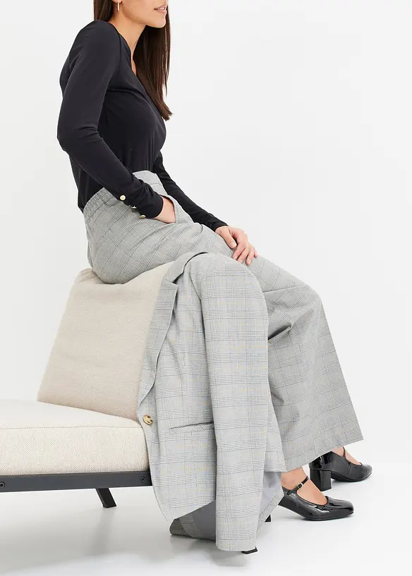 Blazer &agrave; carreaux &eacute;cossais, bonprix