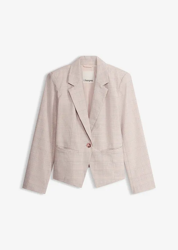 Blazer &agrave; carreaux &eacute;cossais, bonprix