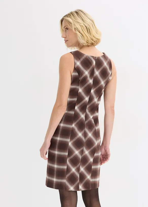 Robe &agrave; carreaux, bonprix