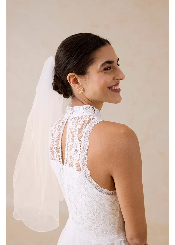 Robe de mari&eacute;e &agrave; dentelle, bonprix