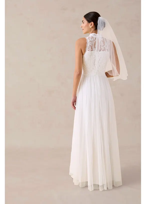 Robe de mari&eacute;e &agrave; dentelle, bonprix