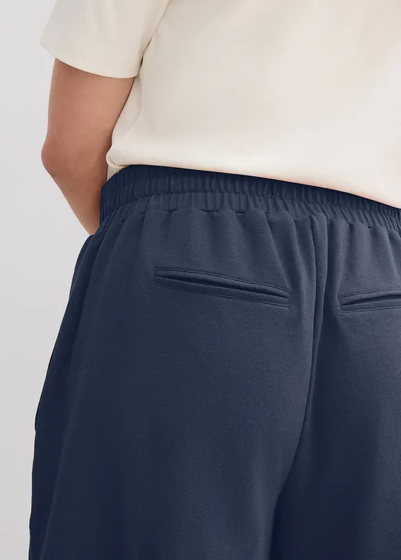 Short sweat en coton m&eacute;lang&eacute;, bonprix