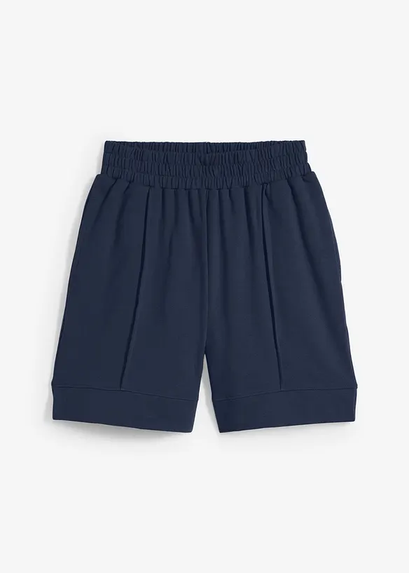 Short sweat en coton m&eacute;lang&eacute;, bonprix