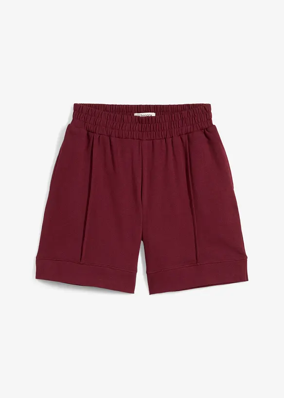 Short en molleton de coton m&eacute;lang&eacute;, bonprix