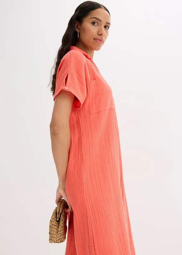 Robe caftan en gaze de coton douce, bonprix