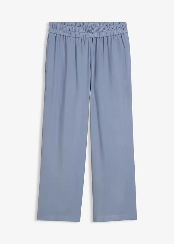 Jupe-culotte douce en viscose m&eacute;lang&eacute;e, bonprix