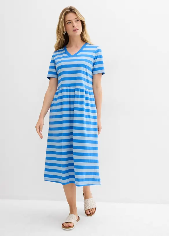 Jerseykleid aus Bio-Baumwolle, bonprix