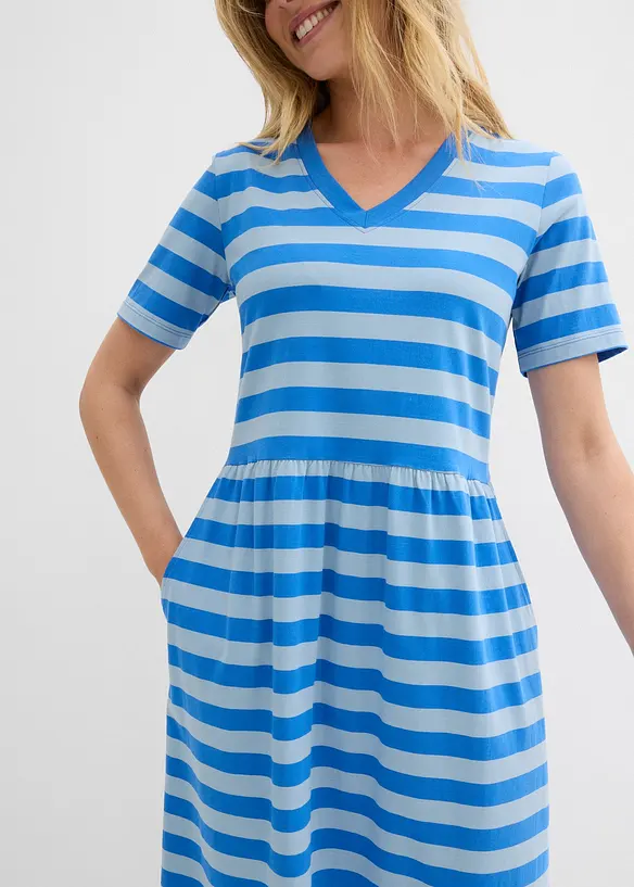 Jerseykleid aus Bio-Baumwolle, bonprix
