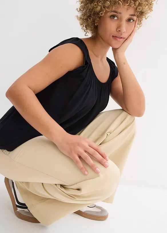 Shirt aus softem Viskose-Mix, bonprix