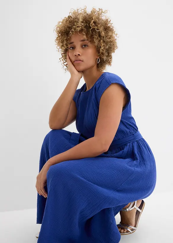 Robe midi 100% coton, bonprix