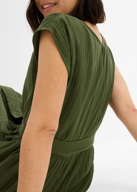 Robe midi 100% coton, bonprix