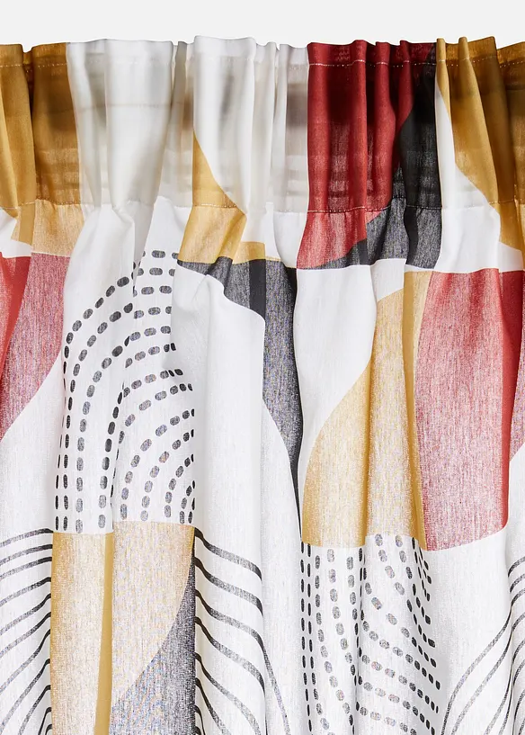 Gardine aus recyceltem Polyester (1er Pack), bonprix