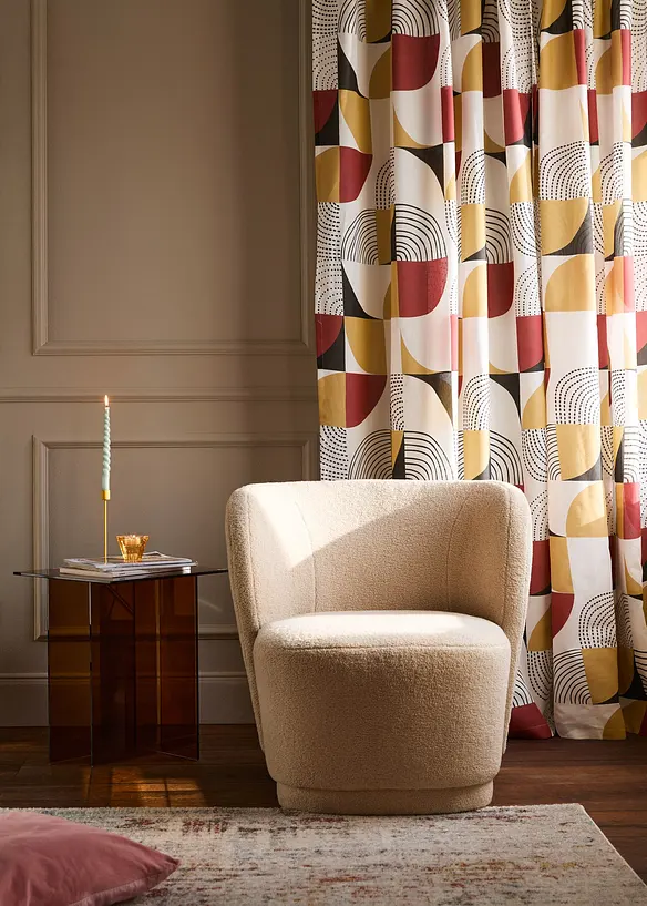 Gardine aus recyceltem Polyester (1er Pack), bonprix