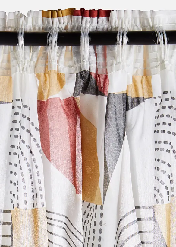 Gardine aus recyceltem Polyester (1er Pack), bonprix