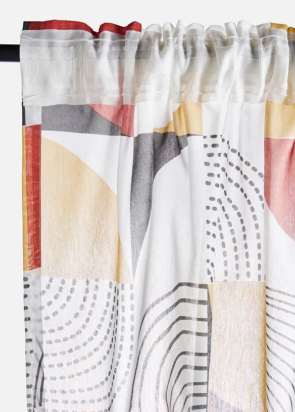 Gardine aus recyceltem Polyester (1er Pack), bonprix