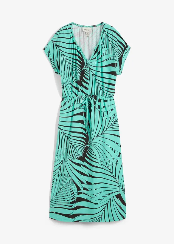 Jerseykleid aus flie&szlig;endem Viskose-Mix, bonprix