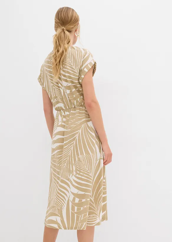 Robe fluide en jersey avec viscose, bonprix