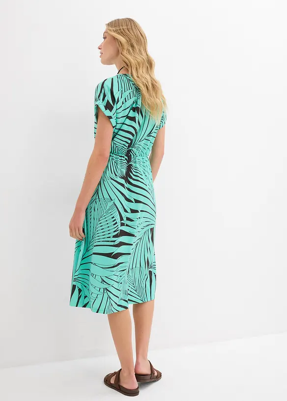 Jerseykleid aus flie&szlig;endem Viskose-Mix, bonprix