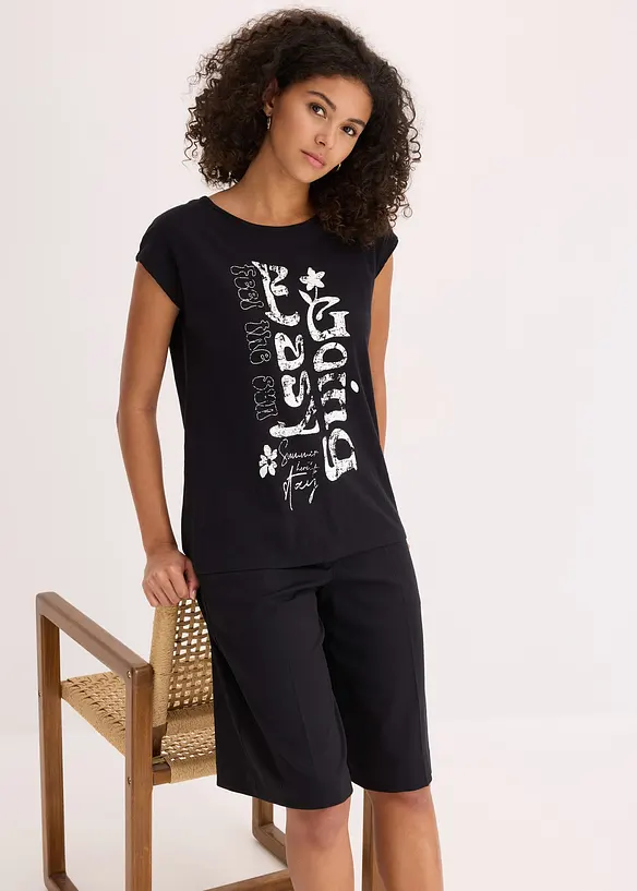 Longshirt aus reiner Bio-Baumwolle, bonprix