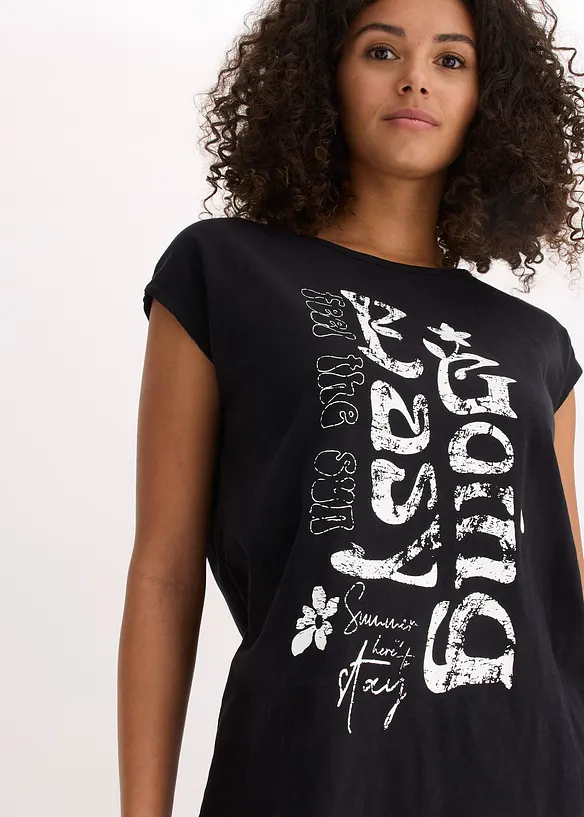 Longshirt aus reiner Bio-Baumwolle, bonprix