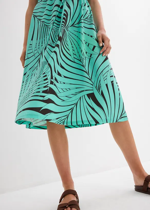 Jerseykleid aus flie&szlig;endem Viskose-Mix, bonprix