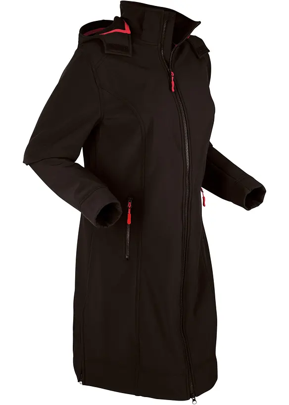 Manteau softshell d&eacute;perlant, bonprix