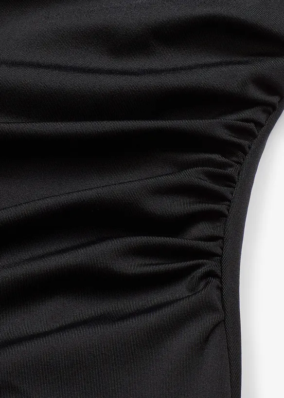 Maillot 1 pi&egrave;ce sculptant &agrave; bretelles larges, maintien mod&eacute;r&eacute;, bonprix