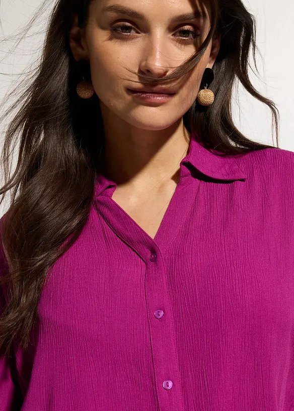 Chemisier court de plage en viscose fluide, bonprix