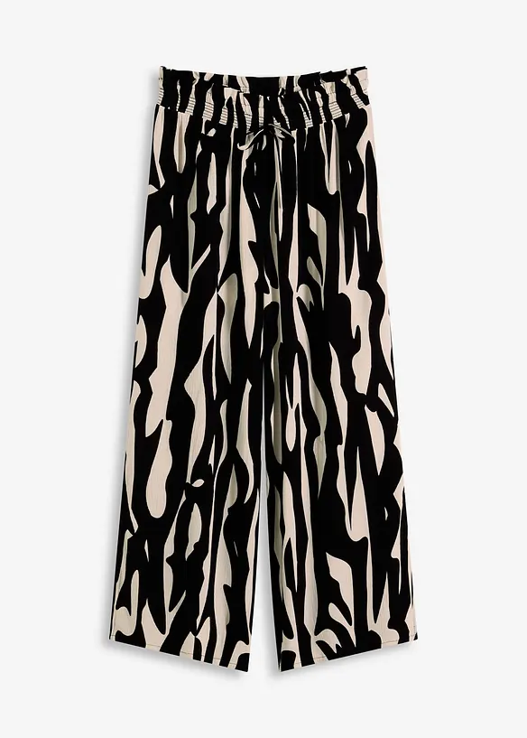 Pantalon de plage en viscose fluide, bonprix