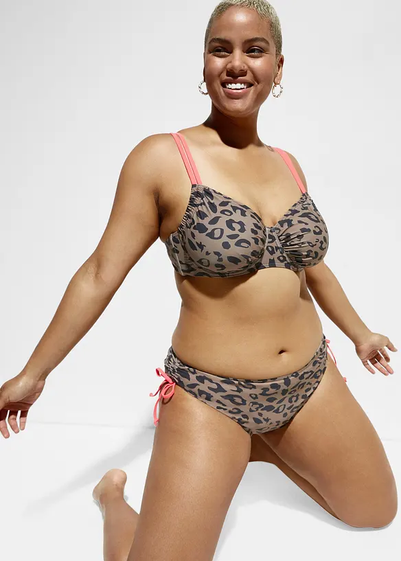B&uuml;gel-Bikini mit Bindeb&auml;ndern (2-tlg. Set), bonprix
