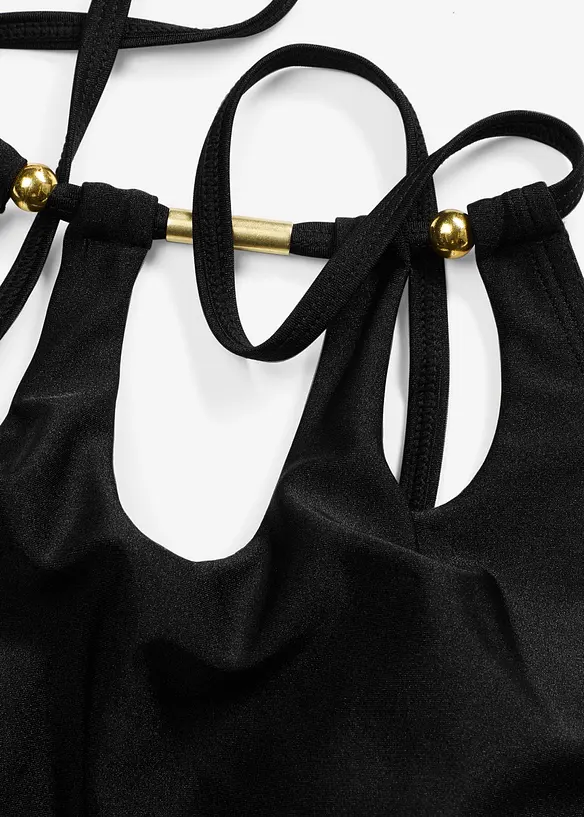 Maillot 1 pi&egrave;ce sculptant, maintien mod&eacute;r&eacute;, bonprix