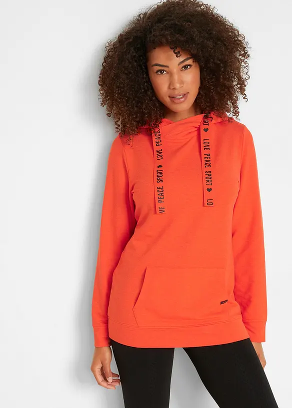 Hoodie aus leichtem Viskose-Mix, bonprix