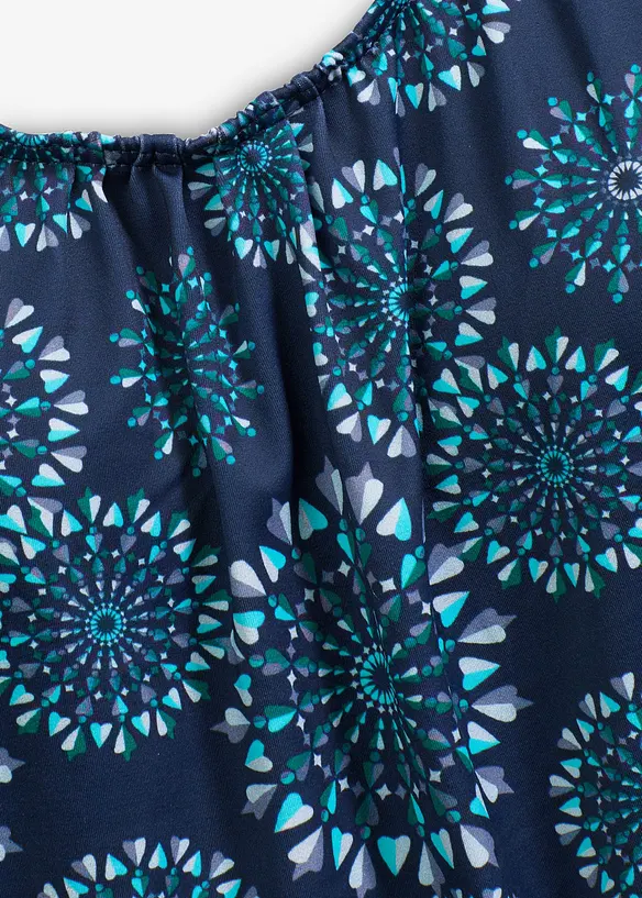 Tankini oversize (ens. 2 pces) &agrave; bretelles larges, bonprix