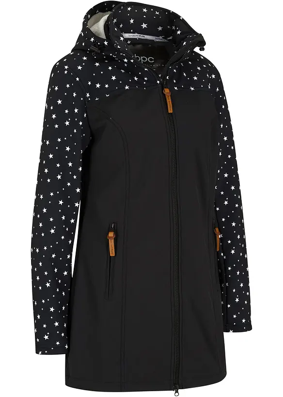 Funktions-Softshell-Parka mit Kuschelfleece, bonprix