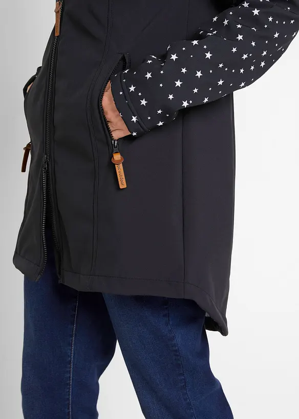 Funktions-Softshell-Parka mit Kuschelfleece, bonprix