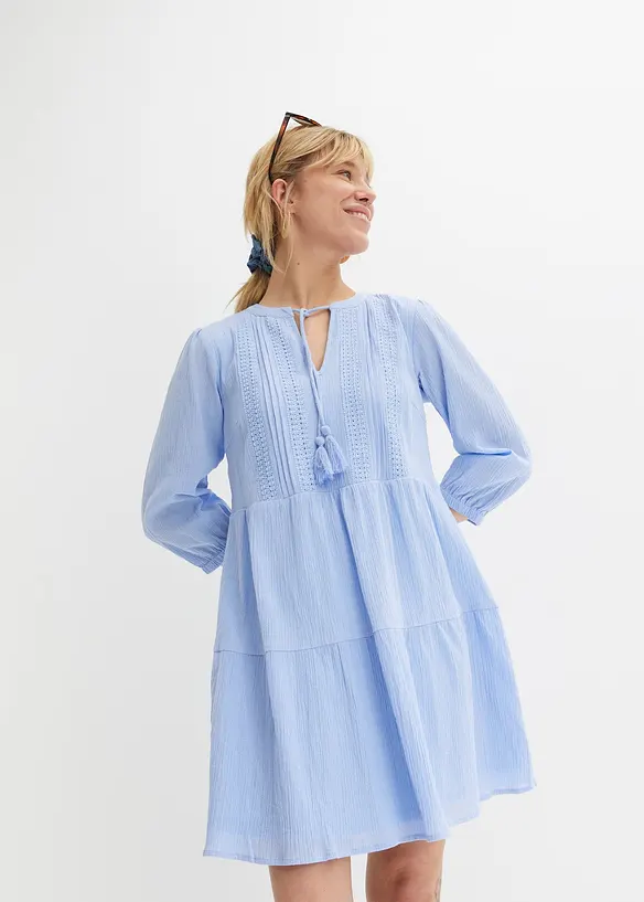 Robe de plage &agrave; dentelle, bonprix