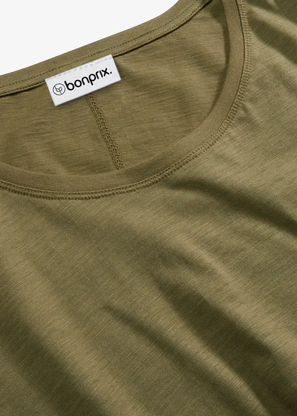 Langarmshirt aus reiner Baumwolle, bonprix