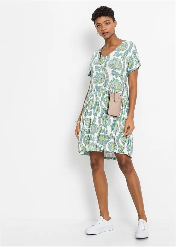 Robe fluide en jersey viscose, bonprix