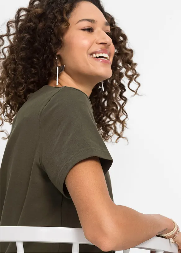 T-Shirt aus reiner Baumwolle, bonprix