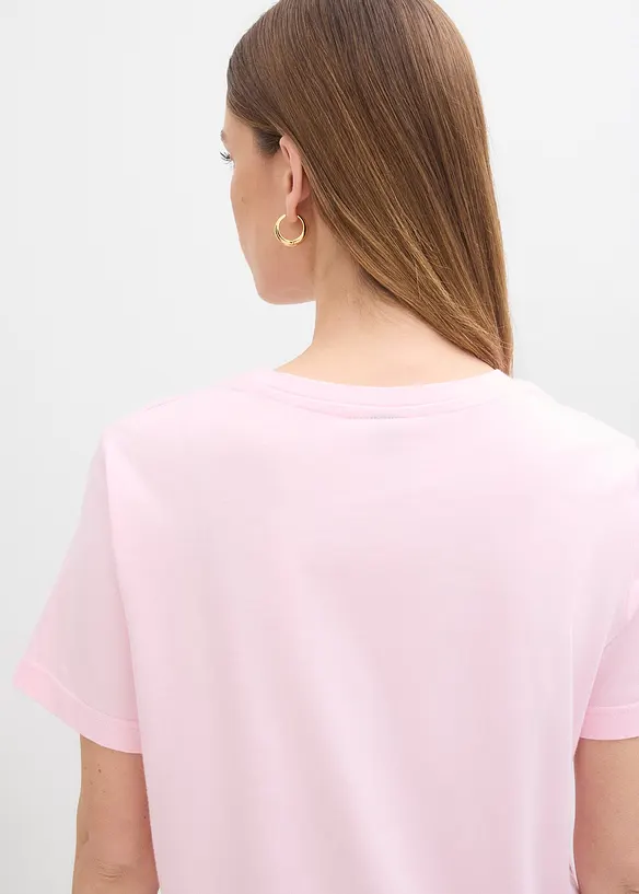 T-Shirt aus reiner Baumwolle, bonprix