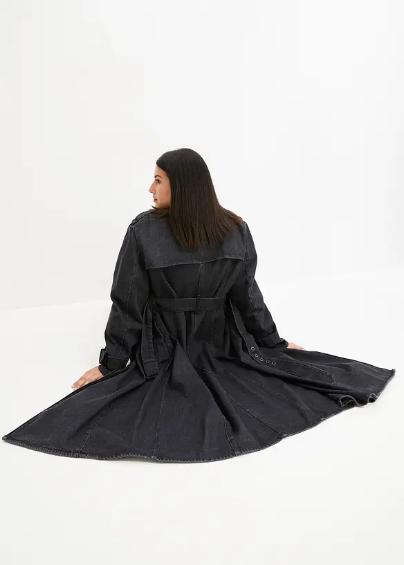 Trench en jean, bonprix