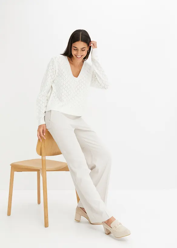 Ajour-Pullover, bonprix