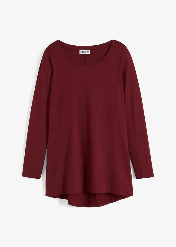 Langarmshirt aus reiner Baumwolle, bonprix