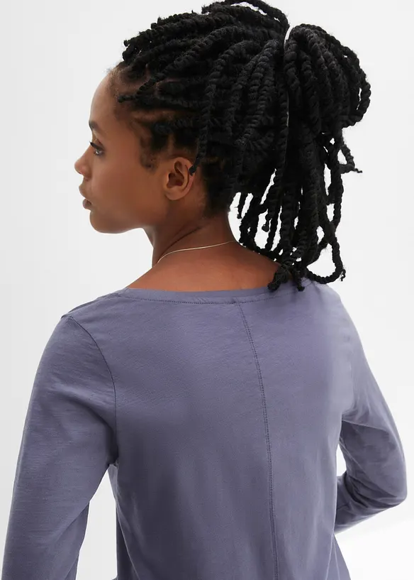 Langarmshirt aus leichtem Slub-Jersey-Material, bonprix