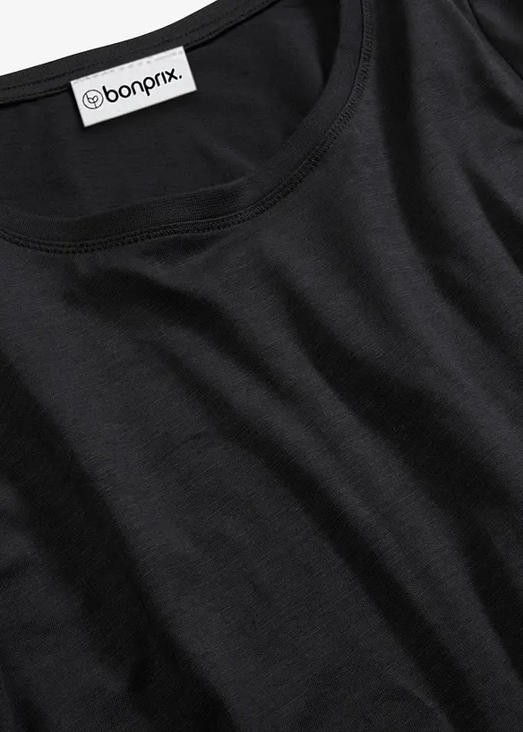 T-shirt manches longues 100% coton, bonprix